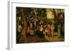 The Sermon of John the Baptist, 1604-Pieter Brueghel the Younger-Framed Giclee Print