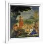 The Sermon of John the Baptist-Giovanni Battista Gaulli-Framed Giclee Print