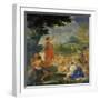 The Sermon of John the Baptist-Giovanni Battista Gaulli-Framed Giclee Print