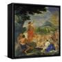 The Sermon of John the Baptist-Giovanni Battista Gaulli-Framed Stretched Canvas