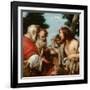 The Sermon of Saint John the Baptist, C. 1644-Bernardo Strozzi-Framed Giclee Print