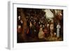 The Sermon of Saint John the Baptist-Pieter Bruegel the Elder-Framed Giclee Print