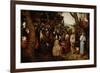 The Sermon of Saint John the Baptist-Pieter Bruegel the Elder-Framed Giclee Print