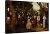 The Sermon of Saint John the Baptist-Pieter Bruegel the Elder-Stretched Canvas