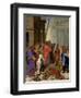 The Sermon of St. Paul at Ephesus, 1649-Eustache Le Sueur-Framed Giclee Print