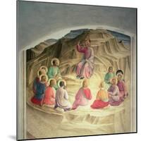 The Sermon on the Mount, 1442-Fra Angelico-Mounted Giclee Print