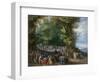 The Sermon on the Mount, 1598-Jan the Elder Brueghel-Framed Giclee Print