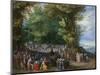 The Sermon on the Mount, 1598-Jan the Elder Brueghel-Mounted Giclee Print