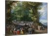 The Sermon on the Mount, 1598-Jan the Elder Brueghel-Stretched Canvas