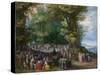 The Sermon on the Mount, 1598-Jan the Elder Brueghel-Stretched Canvas