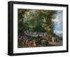 The Sermon on the Mount, 1598-Jan the Elder Brueghel-Framed Giclee Print