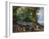 The Sermon on the Mount, 1598-Jan the Elder Brueghel-Framed Giclee Print