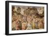 The Sermon on the Mount, from the Sistine Chapel, circa 1481-83-Cosimo Rosselli-Framed Giclee Print