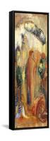 The Sermon-Odilon Redon-Framed Stretched Canvas