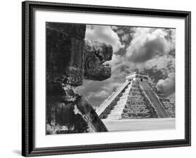 The Serpent And The Pyramid, Chechinitza, Mexico 02-Monte Nagler-Framed Photographic Print