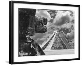 The Serpent And The Pyramid, Chechinitza, Mexico 02-Monte Nagler-Framed Photographic Print