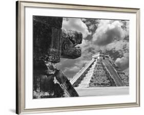 The Serpent And The Pyramid, Chechinitza, Mexico 02-Monte Nagler-Framed Photographic Print