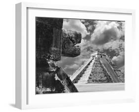 The Serpent And The Pyramid, Chechinitza, Mexico 02-Monte Nagler-Framed Photographic Print