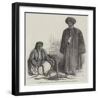 The Serpent-Charmers at the Gardens of the Zoological Society, Regent'S-Park-null-Framed Giclee Print
