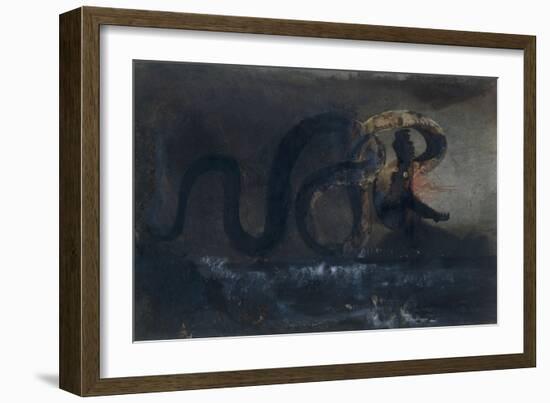 The Serpent-Victor Hugo-Framed Giclee Print