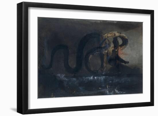 The Serpent-Victor Hugo-Framed Giclee Print