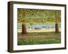 The Serpentine, Hyde Park, 1990-Liz Wright-Framed Giclee Print