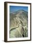 The serpentine new road to the summit of Jebel Hafit mountain near the al-'Ain oasis-Werner Forman-Framed Giclee Print