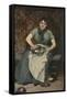 The Servant, c.1875-90-Jean Alexandre Joseph Falguiere-Framed Stretched Canvas