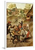 The Servants Breakfast After the Wedding-Pieter Bruegel the Elder-Framed Giclee Print