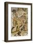 The servants, Mosaic, New House Of Hunt, Bulla Regia Archaeological Site-Nico Tondini-Framed Photographic Print