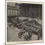 The Service at St Paul's Cathedral-null-Mounted Giclee Print