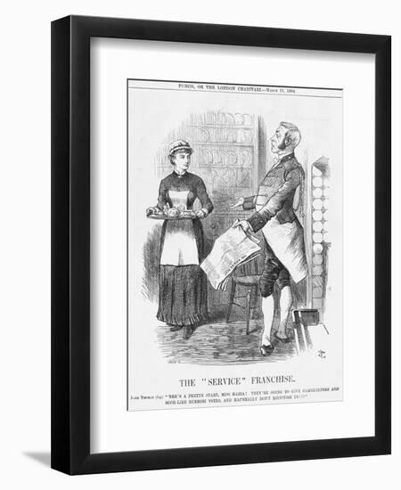 The Service Franchise, 1884-Joseph Swain-Framed Giclee Print