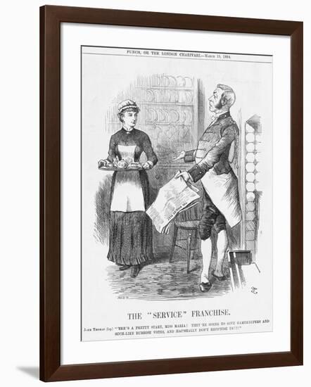 The Service Franchise, 1884-Joseph Swain-Framed Giclee Print