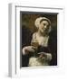 The Serving Maid-Eduard Karl Franz Gebhardt-Framed Giclee Print
