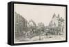 The Sessions House, Clerkenwell-George Cooke-Framed Stretched Canvas