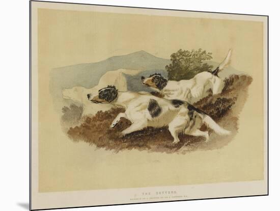 The Setters-Edwin Landseer-Mounted Giclee Print