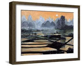 The Setting Sun, 1996-Komi Chen-Framed Giclee Print