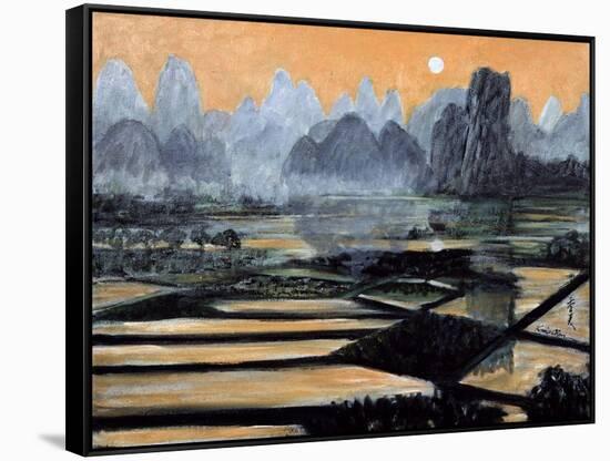 The Setting Sun, 1996-Komi Chen-Framed Stretched Canvas