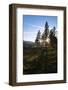 The Setting Sun at Lava Point, a Climbing Area in Tieton Canyon in Washington State-Ben Herndon-Framed Photographic Print