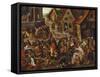 The Seven Acts of Mercy-Pieter Bruegel the Elder-Framed Stretched Canvas