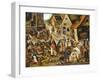 The Seven Acts of Mercy-Pieter Brueghel the Younger-Framed Giclee Print