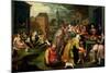 The Seven Acts of Mercy-Frans Francken the Younger-Mounted Giclee Print