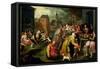 The Seven Acts of Mercy-Frans Francken the Younger-Framed Stretched Canvas