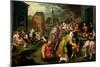 The Seven Acts of Mercy-Frans Francken the Younger-Mounted Premium Giclee Print