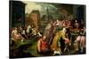 The Seven Acts of Mercy-Frans Francken the Younger-Stretched Canvas