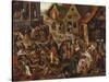 The Seven Acts of Mercy-Pieter Bruegel the Elder-Stretched Canvas