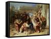 The Seven Ages of Man, 1835-8-William Mulready-Framed Stretched Canvas