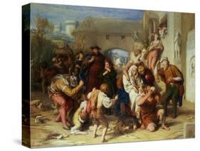 The Seven Ages of Man, 1835-8-William Mulready-Stretched Canvas