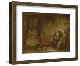 The Seven Ages of Man: Second Childishness-Robert Smirke-Framed Giclee Print