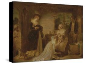 The Seven Ages of Man: the Infant (From Act Ii-Robert Smirke-Stretched Canvas